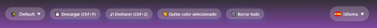 Menu top